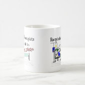 Mug Les thérapeutes respiratoires le font dans (Centre)