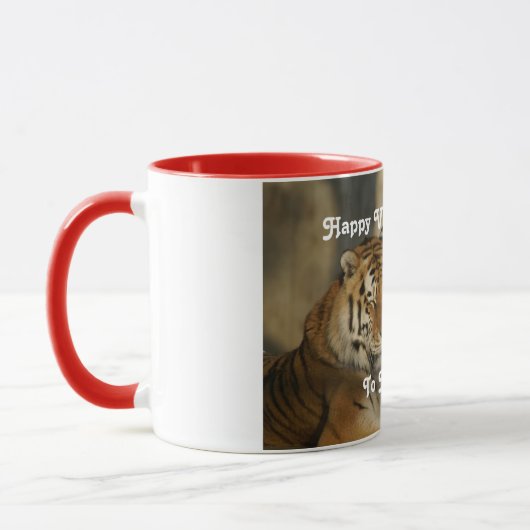 Mug Les tigres de la Saint Valentin (Gauche)