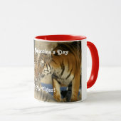 Mug Les tigres de la Saint Valentin (Devant droit)