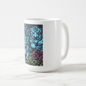 Mug les tigres en couleur (Devant droit)