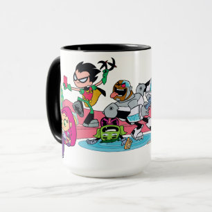 Mug Les titans de l'adolescence vont ! approches