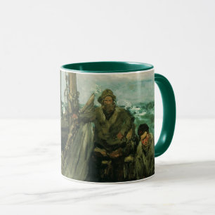Mug Les Toilers de la mer d'Edouard Manet, Art Vintage