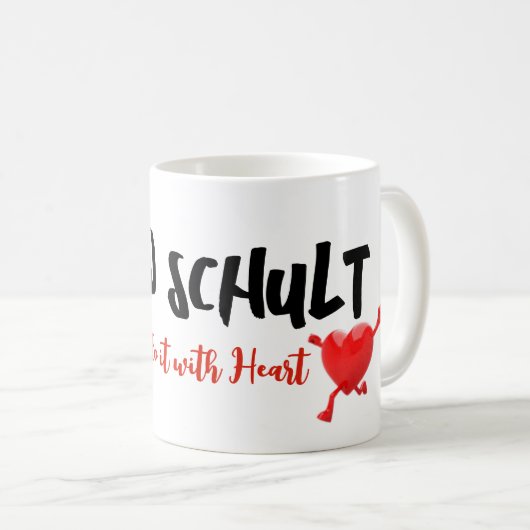 Mug Les Travailleurs Sociaux Le Font Avec Coeur (Devant droit)