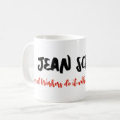 Mug Les Travailleurs Sociaux Le Font Avec Coeur (Devant gauche)