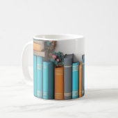 Mug "Les trésors de la bibliothèque : un paradis pour (Devant gauche)