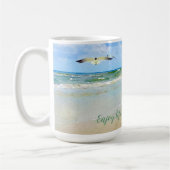 Mug Les trésors de la vie aquatique de la plage (Gauche)