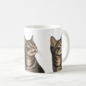 Mug Les trésors tabby de Dürer 1 (Devant droit)