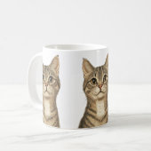 Mug Les trésors tabby de Dürer 2 (Devant gauche)