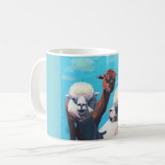 Mug Les trois Alpacateers (Devant gauche)