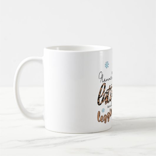 Mug Les trois choses les plus importantes en hiver (Gauche)