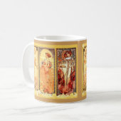 Mug Les trois dames d'Alphonse Mucha (Devant gauche)
