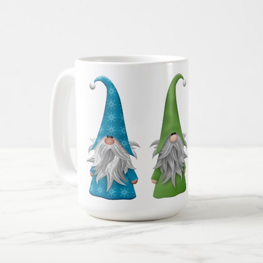Mug Les Trois Gnomes de Noël (Devant gauche)
