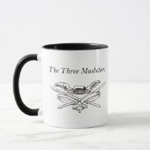 Mug Les trois héros des mousquetaires - Alexandre Duma (Gauche)