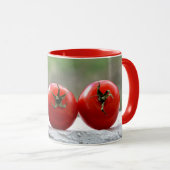 Mug Les trois tomates (Devant droit)