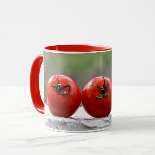Mug Les trois tomates (Devant gauche)