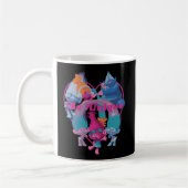 Mug Les Trolls Dreamworks Soient uniques (Gauche)