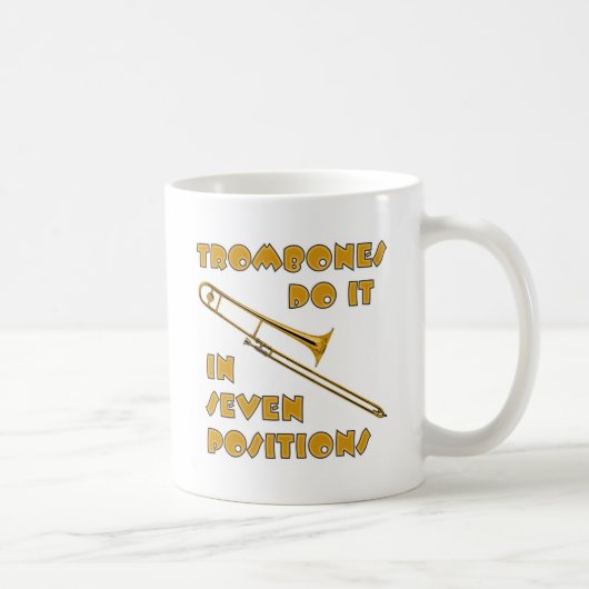 Mug Les trombones le font en 7 positions (Droite)