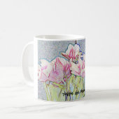 Mug Les tulipes sont forever ! (Devant gauche)