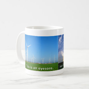 Mug Les turbines de vent sont un horreur