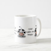 Mug Les vaches me rendent heureux (Devant droit)