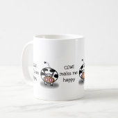 Mug Les vaches me rendent heureux (Devant gauche)