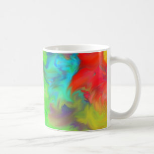 Mug Les vagues de couleur surfent l'art Abstrait