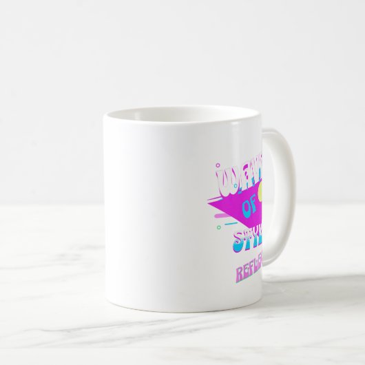 Mug Les Vagues De Style Des Femmes Reflètent L'Esthéti (Devant droit)