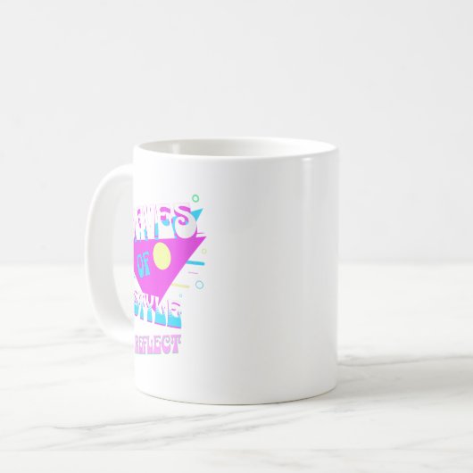 Mug Les Vagues De Style Des Femmes Reflètent L'Esthéti (Devant gauche)