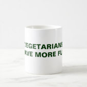 Mug Les végétariens ont plus de plaisir (Centre)