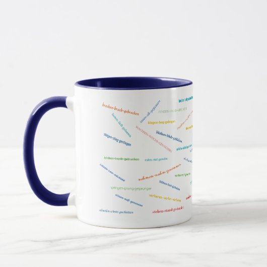 Mug Les verbes forts (Gauche)