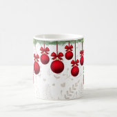 Mug Les verts de Noël et les ornements (Centre)