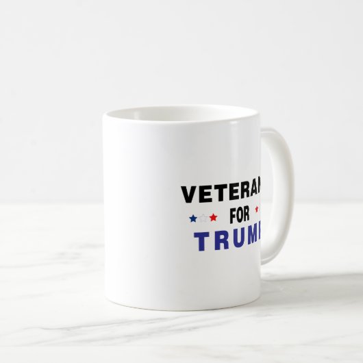 Mug Les vétérans de Trump (Devant droit)