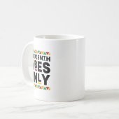 Mug Les Vibes du 18e siècle seulement Histoire noire A (Devant gauche)