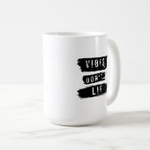 Mug Les vibrations ne mentent pas (Devant droit)