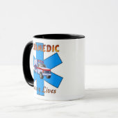 Mug Les vies d'économie d'infirmier (Devant gauche)