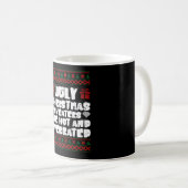 Mug Les vilains pulls de Noël sont tendance et suresti (Devant droit)