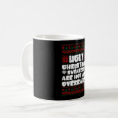 Mug Les vilains pulls de Noël sont tendance et suresti (Devant gauche)