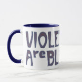Mug Les Violettes Sont Bleues (Gauche)