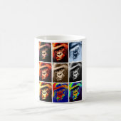 Mug Les visages de Gorilla (Centre)