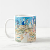 Mug Les visiteurs d'été de Maurice Prendergast (Gauche)