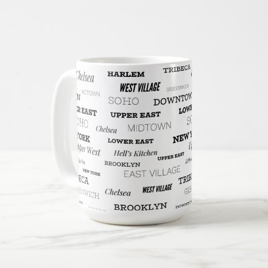 Mug Les voisins de New York (Devant gauche)