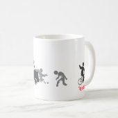 Mug Les voitures attirent des zombis (Devant droit)