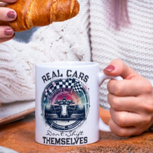 Mug Les voitures réelles ne se déplacent pas