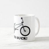 Mug Les voitures sucent ! (Devant droit)