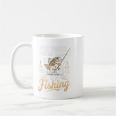 Mug Les Voix Dans Ma Tête Qui Me Disent D'Aller Pêcher (Gauche)