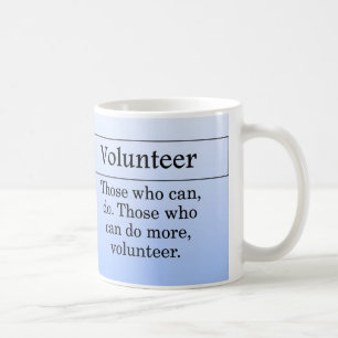 Mug Les volontaires font plus pour d'autres