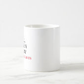 Mug Les vraies femmes épousent des microbiologistes (Centre)