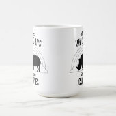 Mug Les vraies licornes ont des courbes drôles (Centre)