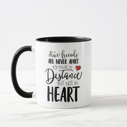 Mug Les Vrais Amis Ne Sont Jamais Disparus (Gauche)