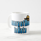 Mug Les vrais hommes portent des Casquettes (Devant gauche)